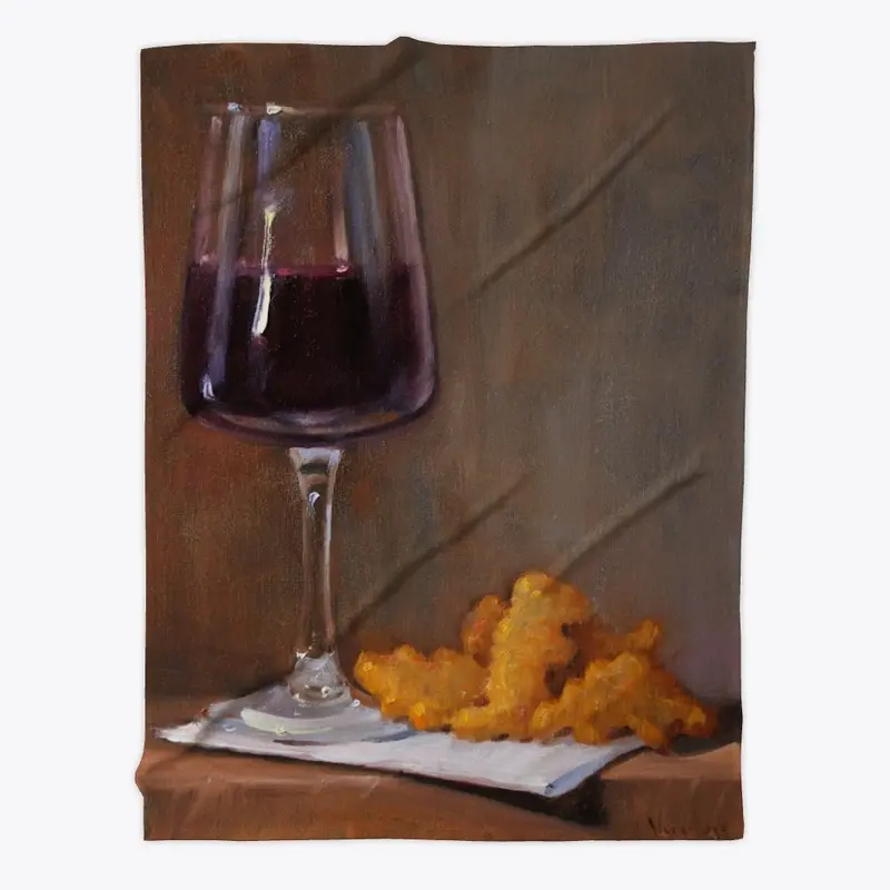 Wine and Dino Nuggs